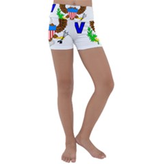 Kids  Lightweight Velour Yoga Shorts 