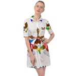 E8cftciweaqngbg Belted Shirt Dress