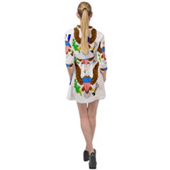 Mini Skater Shirt Dress 