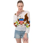 E8cftciweaqngbg Banded Bottom Chiffon Top