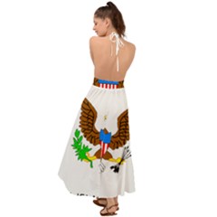 Backless Maxi Beach Dress 