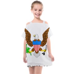 Kids  One Piece Chiffon Dress 