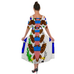 Shoulder Straps Boho Maxi Dress  