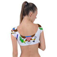 Cap Sleeve Ring Bikini Top 