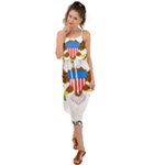 E8cftciweaqngbg Waist Tie Cover Up Chiffon Dress