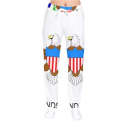 Women Velvet Drawstring Pants 