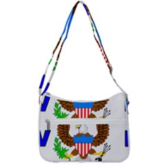 Zip Up Shoulder Bag 