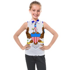 Kids  Sleeveless Polo T-Shirt 