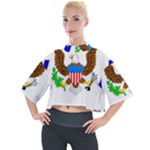 E8cftciweaqngbg Mock Neck Tee