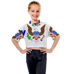 Kids Mock Neck T-Shirt 