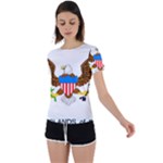 E8cftciweaqngbg Back Circle Cutout Sports Tee