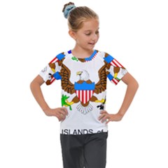 Kids  Mesh Piece T-Shirt 