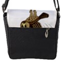 Flap Closure Messenger Bag (S) 