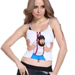 E8epcq3x0achi-l Spaghetti Strap Bra Top