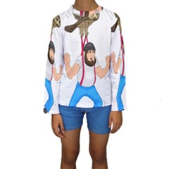 Kids  Long Sleeve Swimwear 