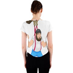 Crew Neck Crop Top 