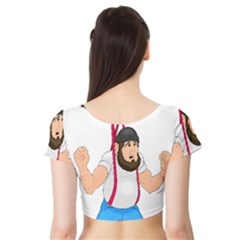 Short Sleeve Crop Top 