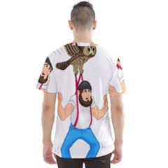 Men s Sport Mesh T-Shirt Back