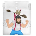 E8epcq3x0achi-l Duvet Cover Double Side (Queen Size)