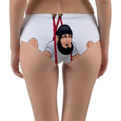 Reversible Mid-Waist Bikini Bottoms 