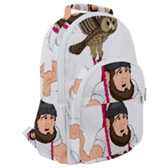 Rounded Multi Pocket Backpack 