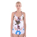 Boyleg Halter Swimsuit  