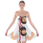 E8epcq3x0achi-l Strapless Bra Top Dress