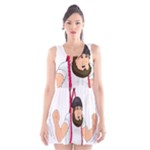E8epcq3x0achi-l Scoop Neck Skater Dress