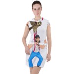 E8epcq3x0achi-l Drawstring Hooded Dress