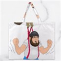 Zipper Large Tote Bag 