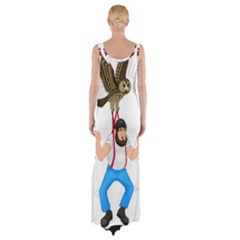 Thigh Split Maxi Dress 