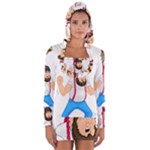 E8epcq3x0achi-l Long Sleeve Hooded T-shirt