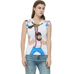 Women s Raglan Cap Sleeve T-Shirt 