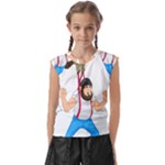 E8epcq3x0achi-l Kids  Raglan Cap Sleeve Tee