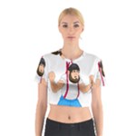 E8epcq3x0achi-l Cotton Crop Top