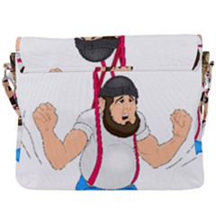 Buckle Messenger Bag 