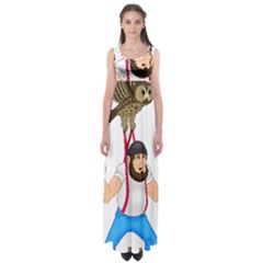 Empire Waist Maxi Dress 