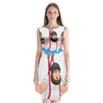 E8epcq3x0achi-l Sleeveless Chiffon Dress  