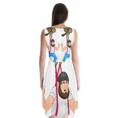 Sleeveless Chiffon Dress   
