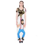 E8epcq3x0achi-l Short Sleeve Maxi Dress