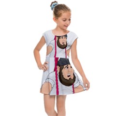 Kids  Cap Sleeve Dress 