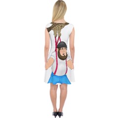 Capsleeve Midi Dress 