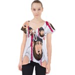 E8epcq3x0achi-l Lace Front Dolly Top