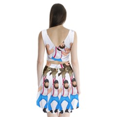 Split Back Mini Dress  