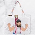 Zipper Medium Tote Bag Front