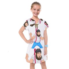 Kids  Drop Waist Dress 
