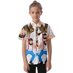 Kids  Short Sleeve Shirt 