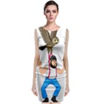 E8epcq3x0achi-l Sleeveless Velvet Midi Dress
