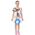 E8epcq3x0achi-l Kids  Short Sleeve Velvet Dress