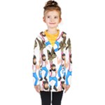 E8epcq3x0achi-l Kids  Double Breasted Button Coat